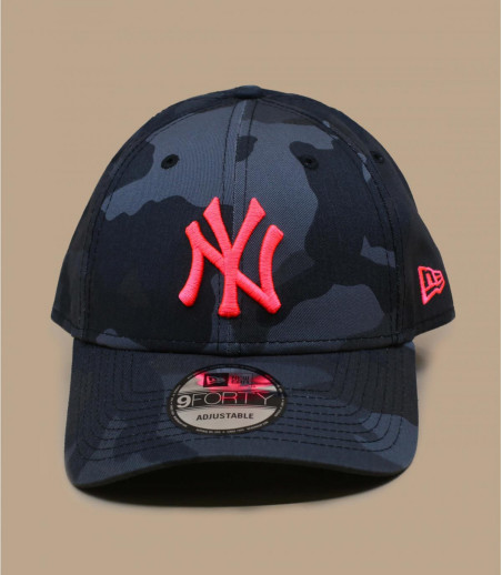 Camo Ess 940 LA midnight neon pink New Era